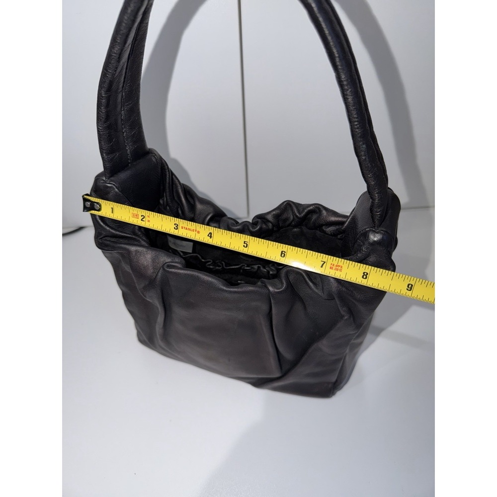 Staud Felix Black‎ Leather Bag $295 L - Picture 12 of 13